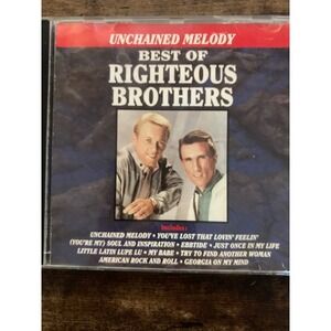 Best of Righteous Brothers Unchained Melody CD Curb Records 1990 Pop Rock